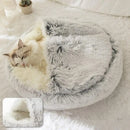 Cama de Pelúcia Estilo Caverna