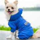Jaqueta Impermeável com Capuz para Pets